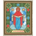 Картина стразами Арт Соло " Образ Пресвятой Богородицы Покрова" 